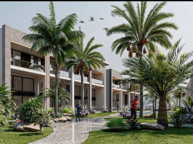 A Life Close to the Sea in Cyprus Kyrenia Karşıyaka Modern Studio 1,2,3 Bedroom Apartments