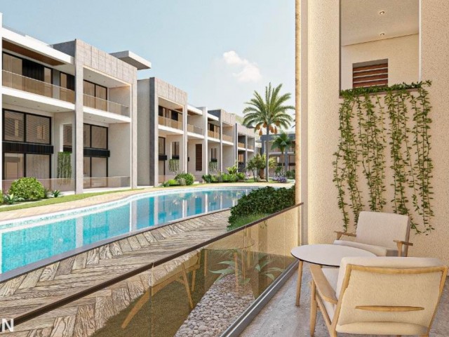 A Life Close to the Sea in Cyprus Kyrenia Karşıyaka Modern Studio 1,2,3 Bedroom Apartments