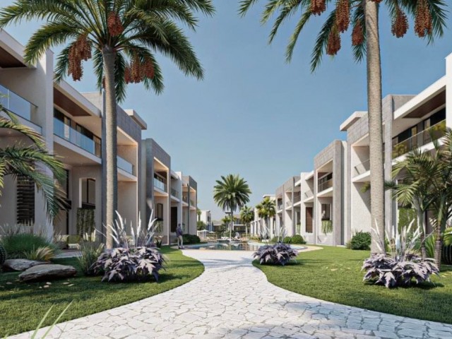 A Life Close to the Sea in Cyprus Kyrenia Karşıyaka Modern Studio 1,2,3 Bedroom Apartments