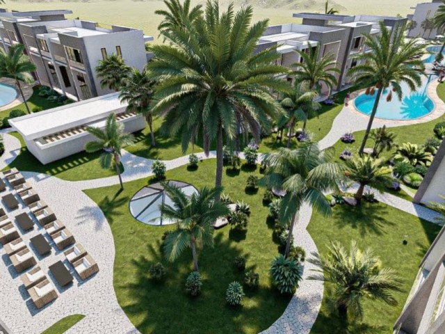 A Life Close to the Sea in Cyprus Kyrenia Karşıyaka Modern Studio 1,2,3 Bedroom Apartments