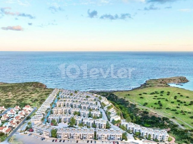 Studiowohnung direkt am Meer zum Verkauf in der Region Kyrenia Esentepe