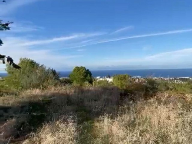 11 Acres Land (14929 m2) mit vollem Meerblick in Çatalköy, Kyrenia, Zypern