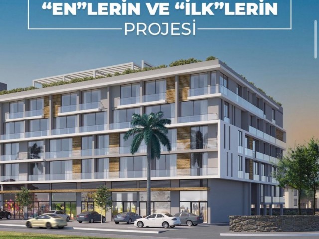 133 m2 2+1 Wohnung zum Verkauf in der zentralen Karakum-Region Kyrenia, Zypern