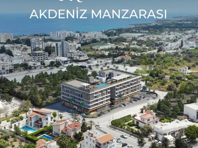 Kıbrıs Girne Merkez Karakum Bölgesinde Satılık 133 m2 2+1 Daire