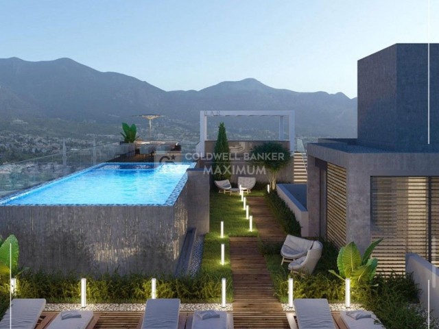 Kıbrıs Girne Merkez Karakum Bölgesinde Satılık 133 m² 2+1 Daire