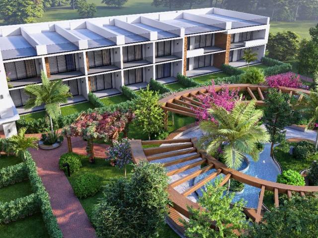 1+1 Flats for Sale in a Special Complex in İskele Long Beach, TRNC