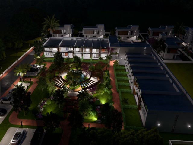 1+1 Flats for Sale in a Special Complex in İskele Long Beach, TRNC