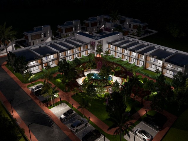 1+1 Flats for Sale in a Special Complex in İskele Long Beach, TRNC