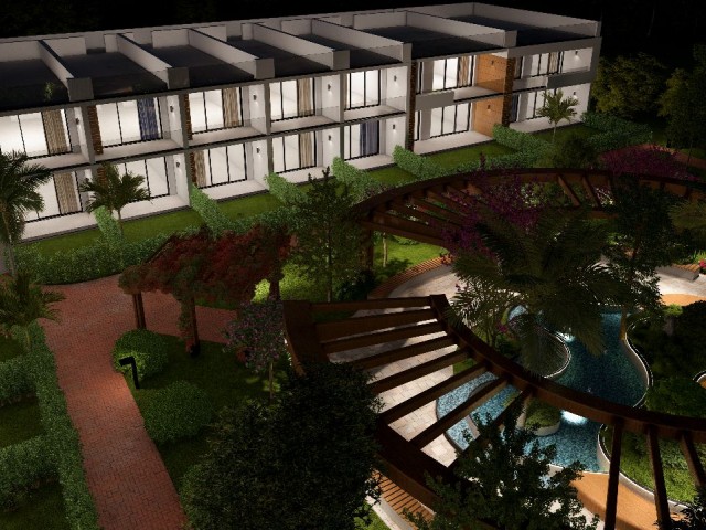 1+1 Flats for Sale in a Special Complex in İskele Long Beach, TRNC
