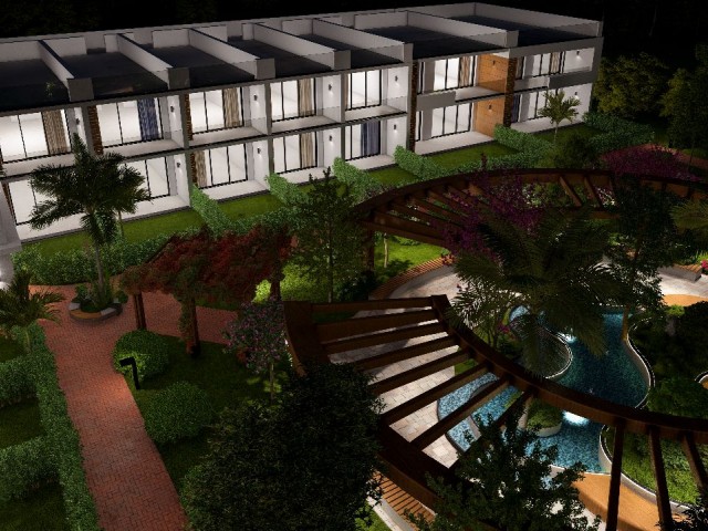 2+1 Flats for Sale in a Special Complex in İskele Long Beach, TRNC