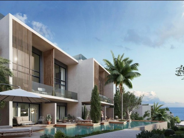 New 1+1 Penthouse in a Luxurious and Prestigious Site with Turkish Title in Cyprus Kyrenia Karşıyaka