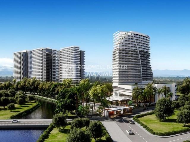  FIRSAT Kıbrıs İskele Long Beach  Grand Sapphire C blok ta  Aralık  da Teslim Eşya Paketli ve 2 Yıl kira  Garantili  Stüdyo Daire