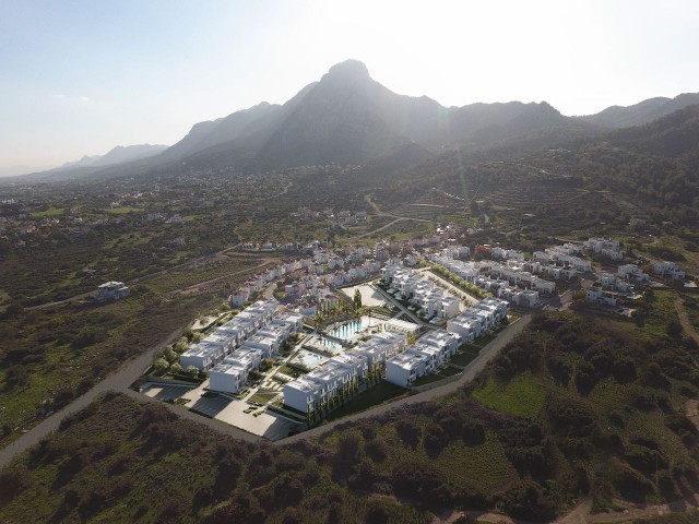 1+1 Penthouse With Terrace For Sale With Payment Plan In A Complex In Kyrenia Karsiyaka, Trnc