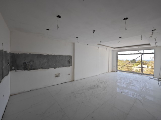 1+1 Flats for Sale in Akacan Premium with Sea View in Kyrenia Center, TRNC