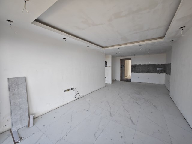 1+1 Flats for Sale in Akacan Premium with Sea View in Kyrenia Center, TRNC