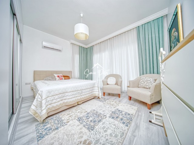 3+1 freistehende Luxusvilla zur Miete in Girne Karaoğlanoğlu Lemon Park Site