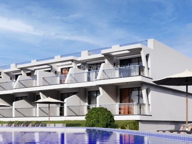 1+0 Flats for Sale in a Special Site in the Tatlısu Region of Cyprus