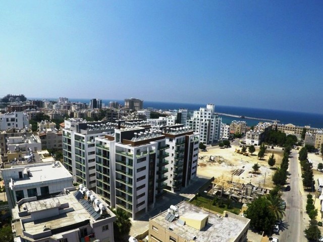 2 Bedrooms with Sea View Flat For Sale which in Perfect Location in Kyrenia City Center in TRNC