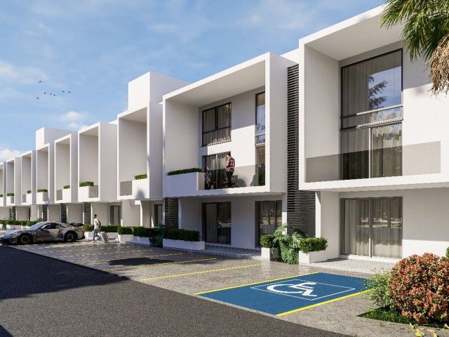 1+0 Flats for Sale in a Special Complex in İskele Long Beach, TRNC