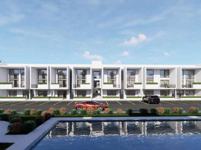 1+0 Flats for Sale in a Special Complex in İskele Long Beach, TRNC