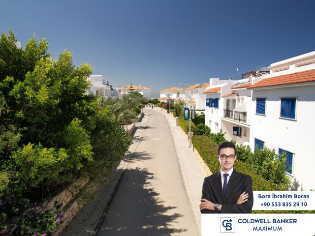 2+1 Flat for Sale with Swimming Pool and Sea View in Kyrenia Esentepe