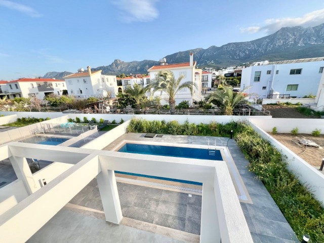 3+1 Villa mit Pool zu vermieten in Kyrenia, 600 Meter vom Meer entfernt