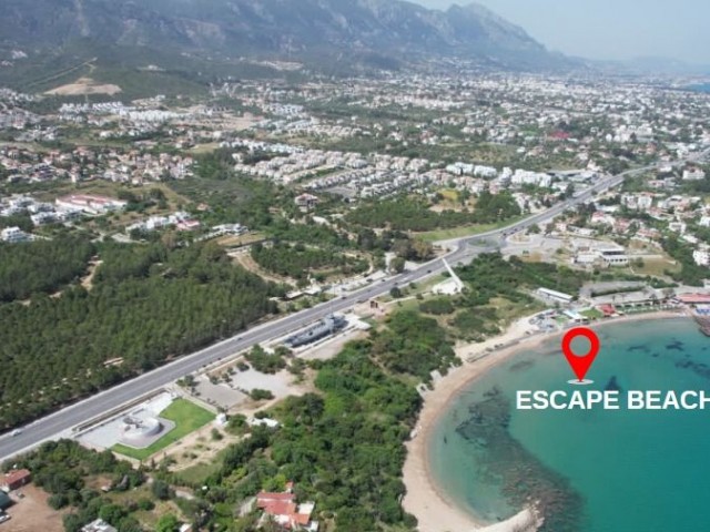 1390 m2 Land for Sale with Uninterrupted Mountain and Sea Views in Cyprus Kyrenia Alsancak Region