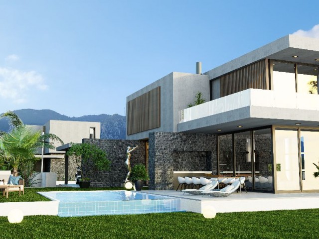 Affordable Villas for Sale in Kyrenia Laptada with 4+1 Full Ensuite Payment Plan