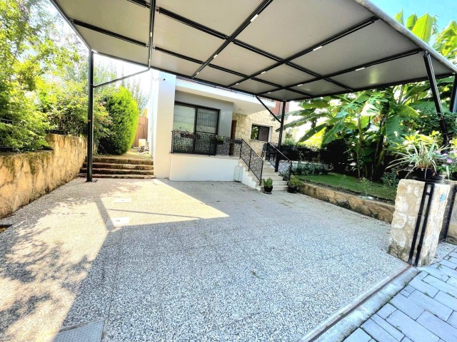 Magnificent 4+1 Villa with Pool for Sale Above the National Park in Kyrenia Alsancak in TRNC