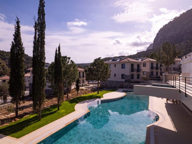Продается садовый этаж на особенном участке с панорамным видом на море на Кипре, Кирения Ilgaz