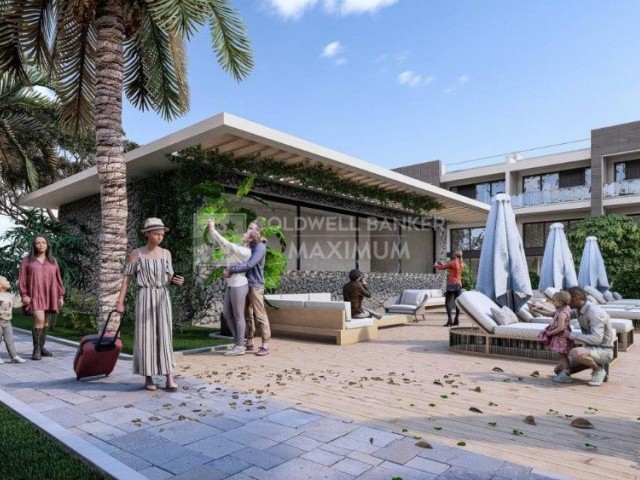 Квартиры в пентхаусе 2+1 в пешей доступности от моря в Каршияке, Кирения, Кипр