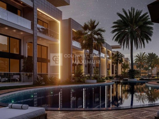 Kıbrıs Girne Karşıyaka da Denize Yürüme Mesafesinde 2+1 Penthouse Daireler