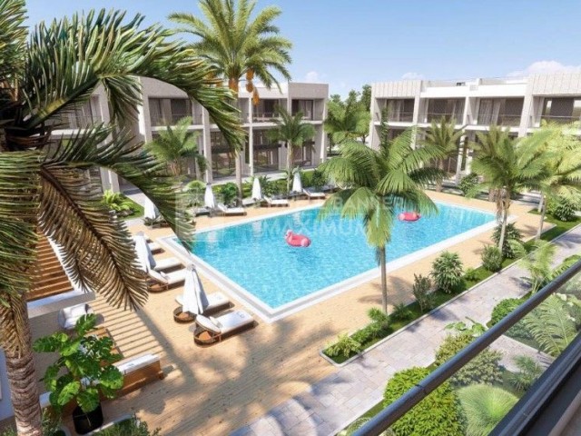 3+1 Penthouse-Wohnungen in fußläufiger Entfernung zum Meer in Zypern Kyrenia Karşıyaka