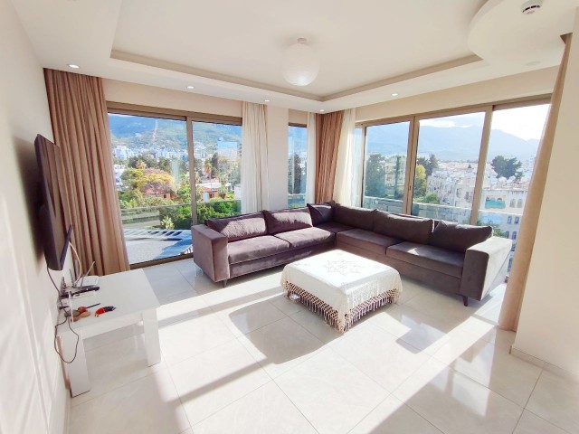 Ensuite 3+1 Luxury Flat for Rent in Kyrenia Center