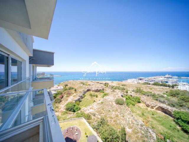 3+1 Apartment am Wasser mit freiem Meerblick im Zentrum von Kyrenia, Zypern!