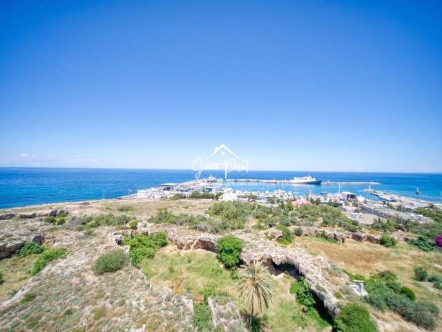 3+1 Apartment am Wasser mit freiem Meerblick im Zentrum von Kyrenia, Zypern!