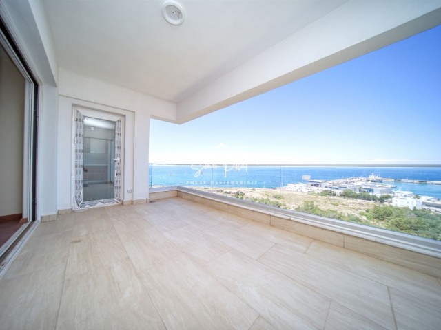 3+1 Apartment am Wasser mit freiem Meerblick im Zentrum von Kyrenia, Zypern!