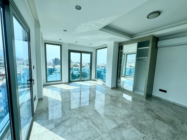 GİRNE MERKEZDE ÖZEL INFINITY POOL VE JENARATÖRE SAHİP KİRALIK 3+1 PENTHOUSE