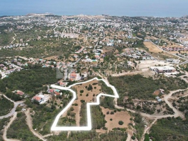Возможность, которую нельзя упустить, 11 декаров земли в Чаталкёй, Кирения, с панорамным видом на море, цена за декар: 189000 Gbp
