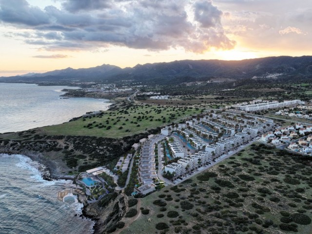 پنت هاوس فرصت 1+1 برای فروش در کنار دریا در لوکس ترین پروژه TRNC Kyrenia Esentepe