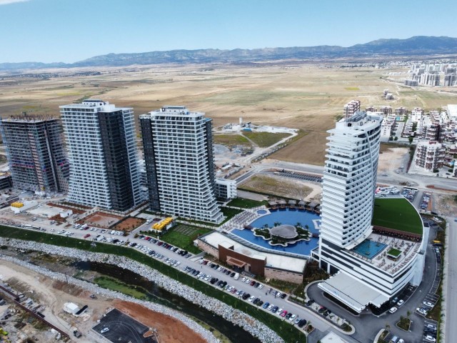 TRNC Iskele's Bestes Projekt Grand Sapphire 1+0 Wohnung Zum Verkauf In Block A Einzugsbereit