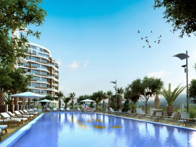 Kıbrıs Girne Merkez de Satılık 3+1 Residence Daire