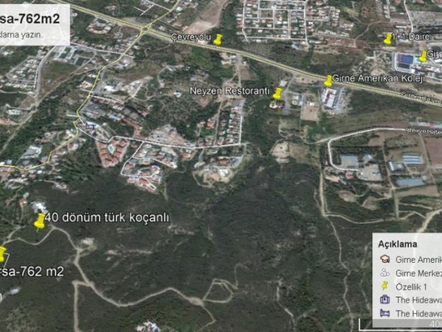 Residential Zoned Plot For Sale in Edremit, Kyrenia