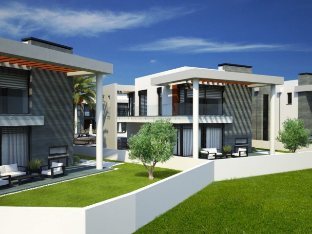 3+1 Villas within Secure Complex for Sale in Ozankoy Kyrenia Northern Cyprus