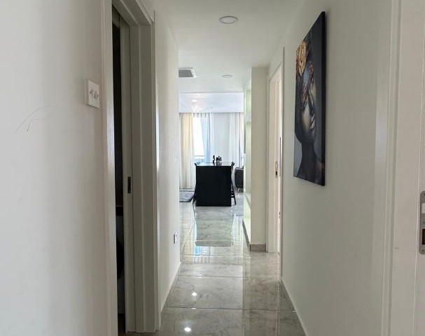 GAZİMAĞUSA - CENTER - Northernland - PREMIER - 3+1 FLAT با منظره دریا ***160.000 پوند***