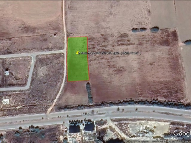 LAND FOR SALE ISKELE BAFRA 2 DONUM 2 EVLEK 2734 FEET        ***£190.000 STG***