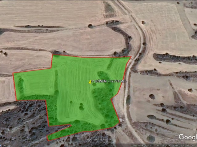 TURNALAR    11 DONUM ( 14718 M2 )       ***£5.000 STG PER DONUM ***     LAND FOR SALE