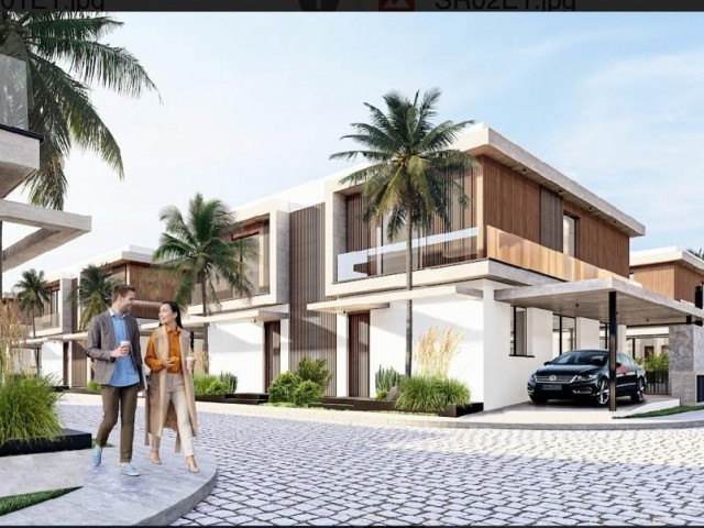 ПРОДАЕТСЯ ИСКЕЛЕ- ОТЮКЕН ВИЛЛА 3+1 В КОМПЛЕКСЕ LA ISLA VILLAS   *** £320.000 ***