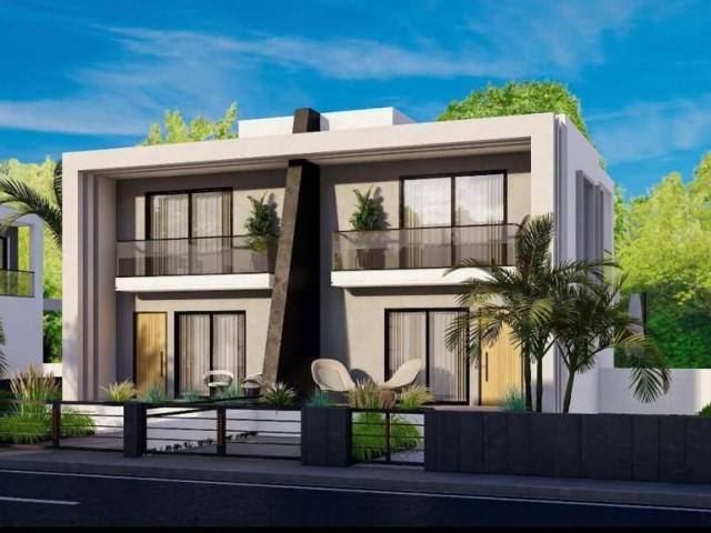 2+1 ویلای دوقلو از پروژه برای فروش *** £ 175.000*** YENİBOĞAZİÇİ MAJESTIC- FAMAGUSTA