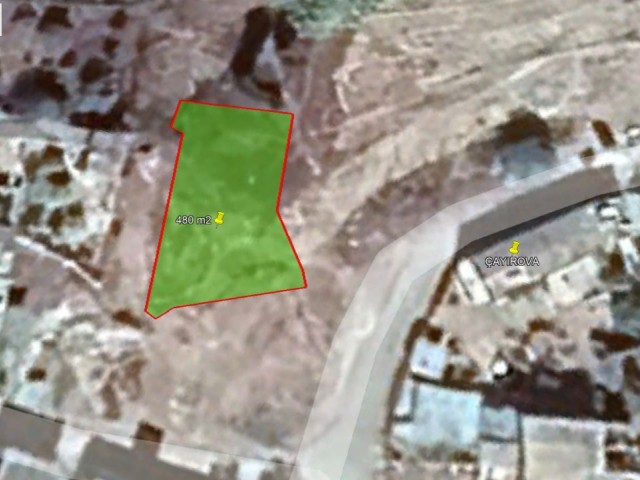 480 SQUARE METERS BUILDING PLOT FOR SALE  IN ÇAYIROVA *** £46.000 ***